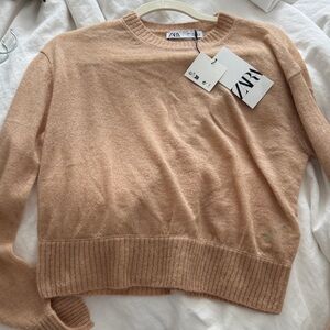 NWT Zara Women's Tan Sweater S